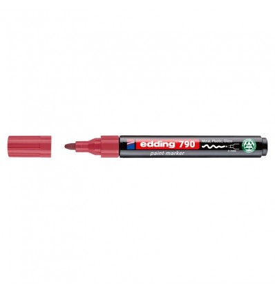 Маркер Paint e-790/09n, 2-3 мм круглый розовый