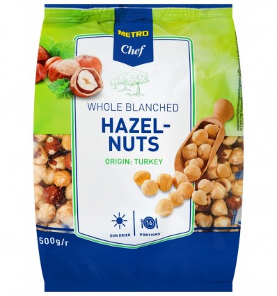 Фундук Metro Chef целый бланшированный 500г