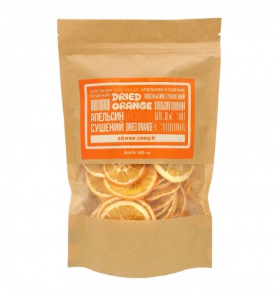 Апельсин Банка Спецій слайси сушені 100г