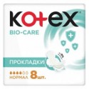 Прокладки Kotex Bio Care Normal 8шт