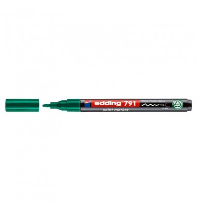 Маркер Paint e-791/04n, 1-2 мм круглый зеленый