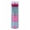 Карандаш графитный Axent 9009/36-18-A, HB, туба, Summer Butterly