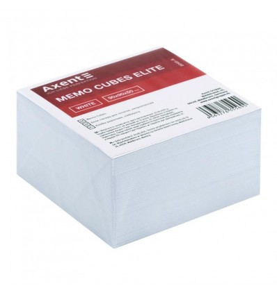 Папір для нотаток Elite "White" 8045-A, 90х90х50мм, непроклеєний