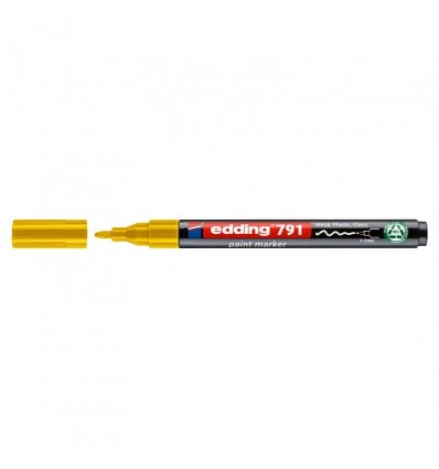 Маркер Paint e-791/05n, 1-2 мм круглый, желтый