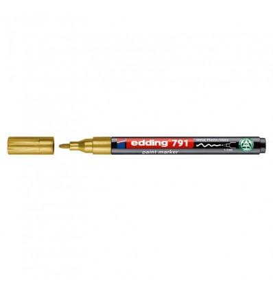 Маркер Paint e-791/53n, 1-2 мм круглый золотой