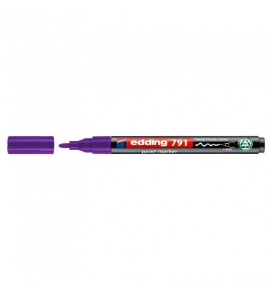 Маркер Paint e-791/08n, 1-2 мм круглый, фиолетовый