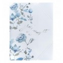 Папка на резинках А4+ Flower Symphony-1, 1509-44-A