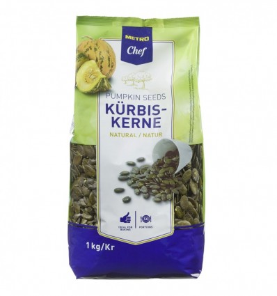 Насіння Metro Chef гарбузове чищене 1кг