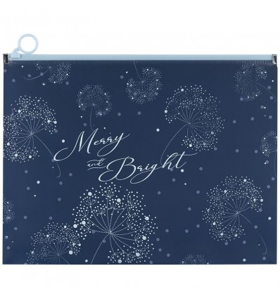 Папка на блискавці zip-lock А4+ Flower Symphony-4, 1497-47-A