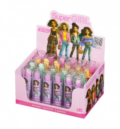 Гумка помада SUPER GIRL, ZB.5427
