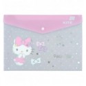 Папка на кнопке Kite Hello Kitty HK25-244-5, А4