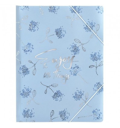 Папка на гумках А4+ Flower Symphony-3, 1509-46-A