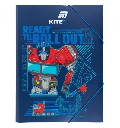 Папка на резинке Kite Transformers TF25-247, A4