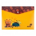 Папка на кнопке Kite Garfield GF25-244-1, А4