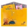 Папка на кнопке Kite Garfield GF25-244-1, А4