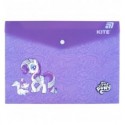 Папка на кнопке Kite My Little Pony LP25-244, A4