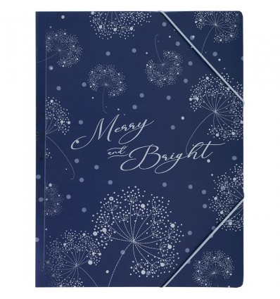 Папка на резинках А4+ Flower Symphony-4, 1509-47-A