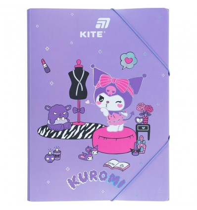 Папка на гумці Kite Kuromi HK25-247-1, A4