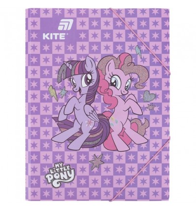 Папка на резинке Kite My Little Pony LP25-247, A4