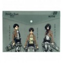 Папка на кнопці Kite Attack on Titan AT25-244, А4