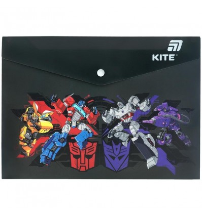 Папка на кнопке Kite Transformers TF25-244, A4