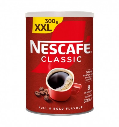 Кофе Nescafe Classic растворимый гранулированный 300г