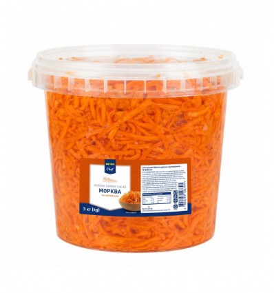 Морковь Metro Chef по-корейски с подсластителем 3кг