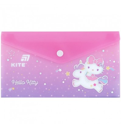 Папка на кнопке Kite Hello Kitty HK25-246-2, DL