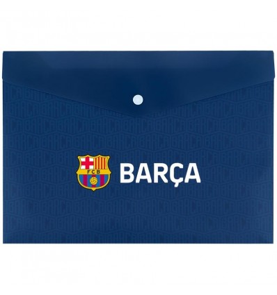 Папка на кнопці Kite FC Barcelona BC25-244, А4