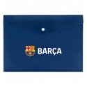 Папка на кнопці Kite FC Barcelona BC25-244, А4