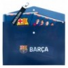 Папка на кнопке Kite FC Barcelona BC25-244, А4