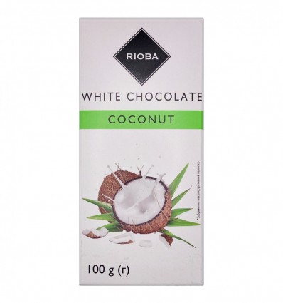 Шоколад Rioba білий 100г
