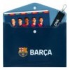 Папка на кнопке Kite FC Barcelona BC25-245, A5