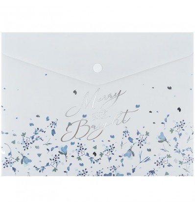 Папка на кнопці Axent Flower Symphony-1 1496-44-A, А5+