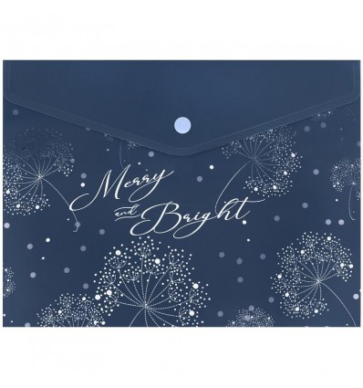 Папка на кнопці Axent Flower Symphony-4 1496-47-A, А5+