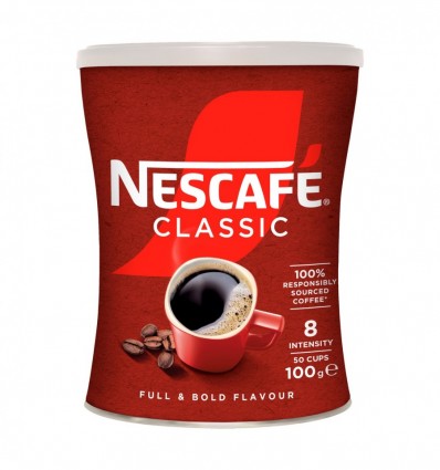 Кава Nescafe Classic розчинна гранульована 100г