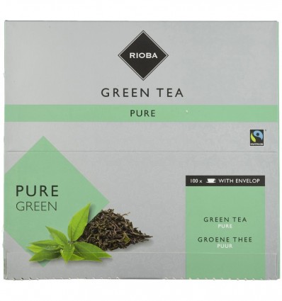 Чай Rioba Pure зелений 1,5 гх100 шт