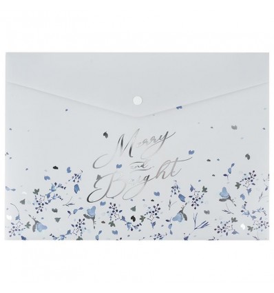 Папка на кнопці Axent Flower Symphony-1 1495-44-A, А4