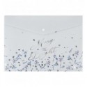 Папка на кнопке Axent Flower Symphony-1 1495-44-A, А4