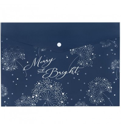 Папка на кнопці Axent Flower Symphony-4 1495-47-A, А4