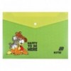 Папка на кнопке Kite Garfield GF25-244-2, А4