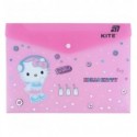 Папка на кнопці Kite Hello Kitty HK25-244-4, А4