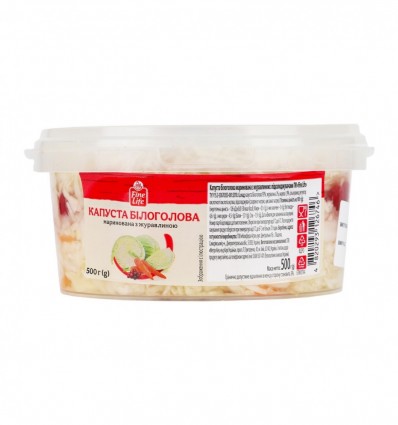 Капуста Fine Life білоголова з журавлиною з підсолоджувачами 500г