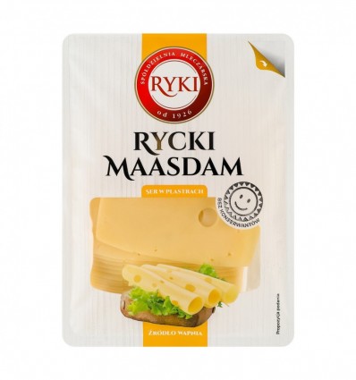 Сыр Ryki Маасдам порционный 45% 300г