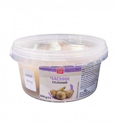 Часник Fine Life солоний 500г