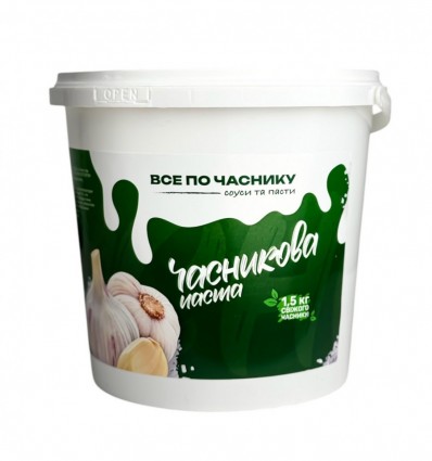 Чесночная паста 1кг