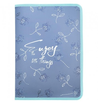 Папка об'ємна на блискавці Axent Flower Symphony-3 1805-46-A, А5+