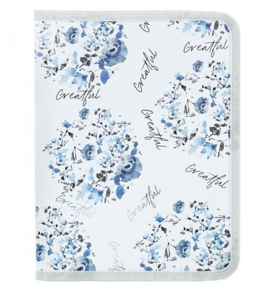 Папка объемная на молнии Axent Flower Symphony-2 1805-45-A, А5+