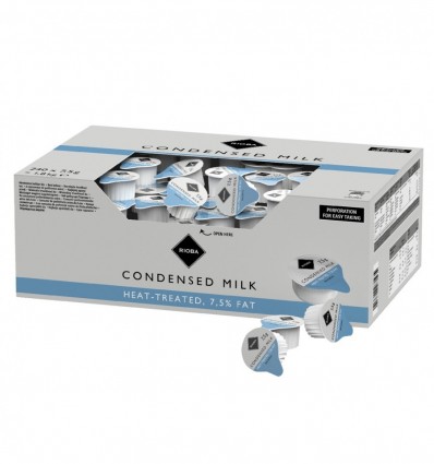 Молоко Rioba сгущенное ультрапастеризованное 7,5% жира 240 х 7,5 г