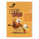 Папка-куточок з клапаном Kite Garfield GF25-248-2, A4